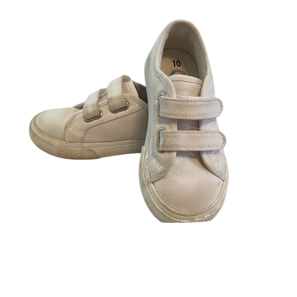 Little Girls size 10 Velcro generic Keds perfect to dress up or down